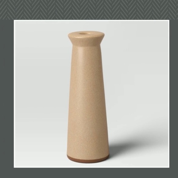 Nwt set of 3 candleholders threshold one 6” & two 8” taper candles - Picture 4 of 13